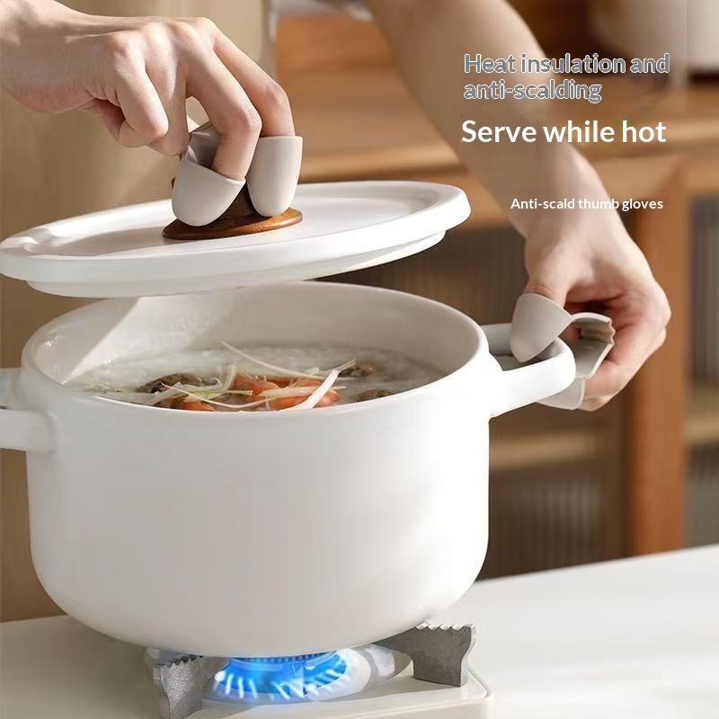 Kitchen Gadgets Built In - Противоскользящие силиконовые перчатки для готовки, термостойкие
