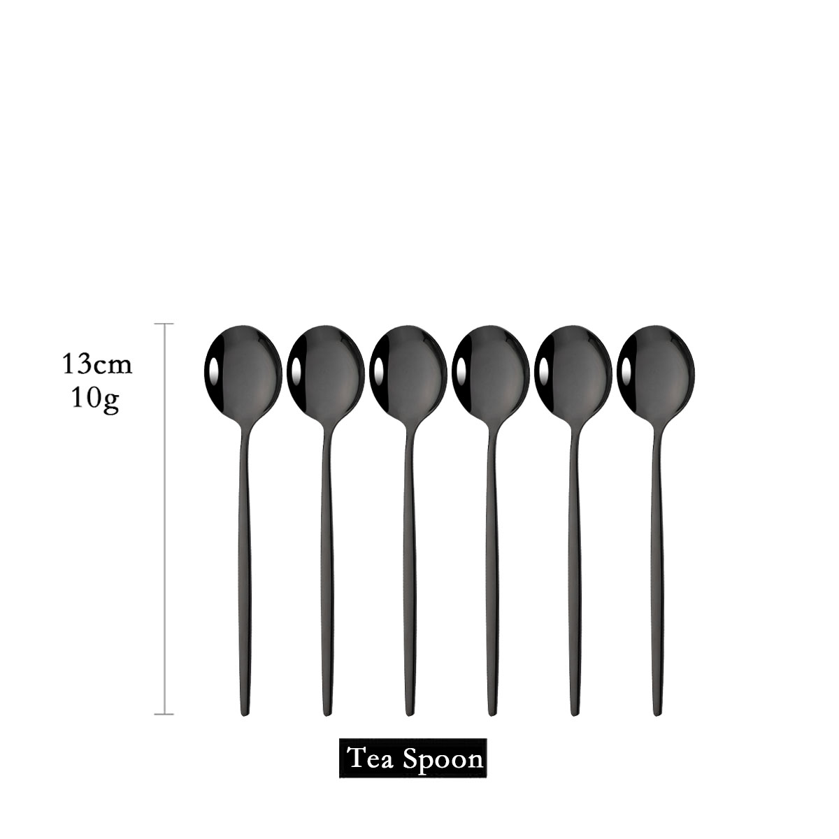 Kitchen Gadgets Gold - 6 шт., мини-ложки для перемешивания чая,