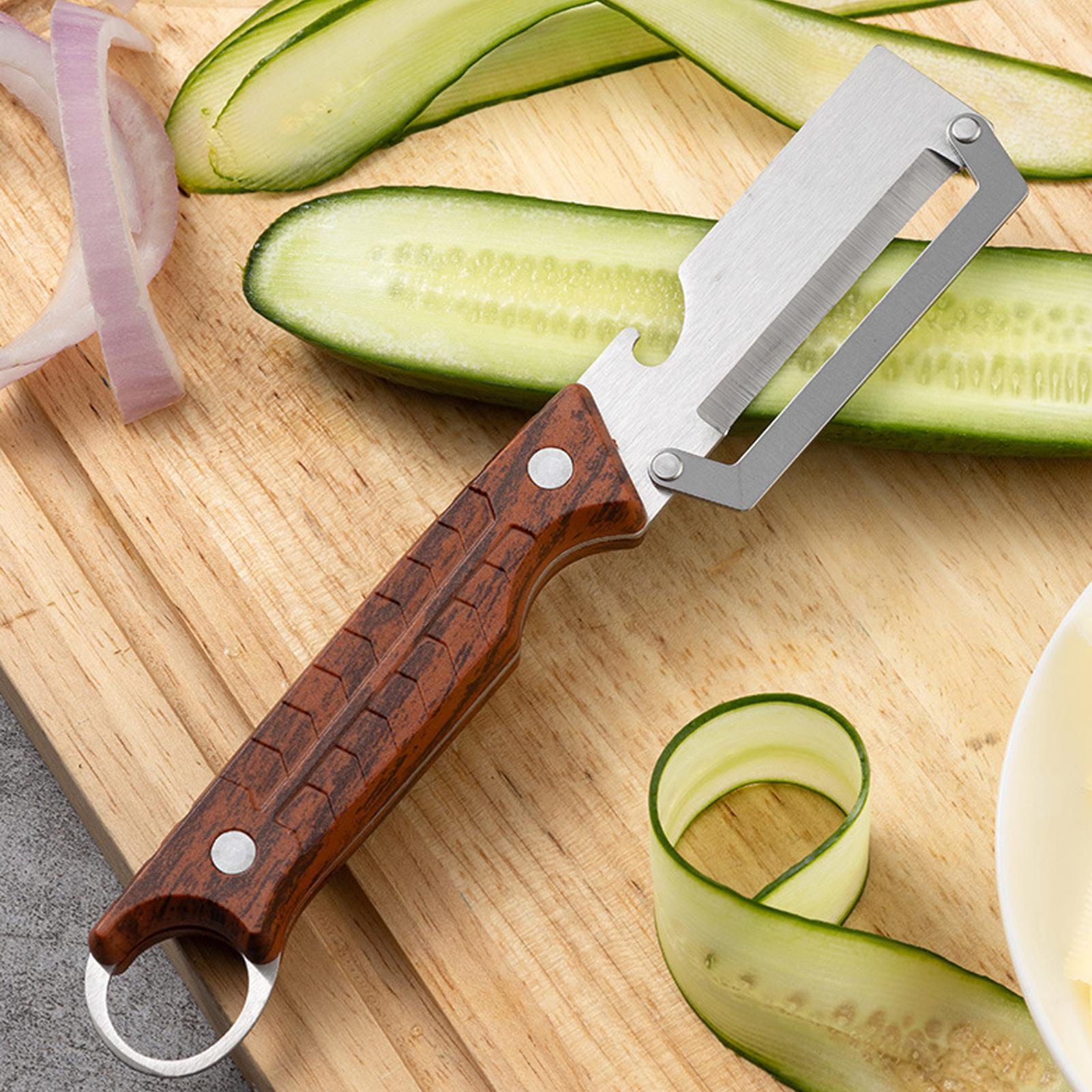 Vegetable Kitchen Gadgets - Овощечистка для кухни, эргономичная, из нержавеющей