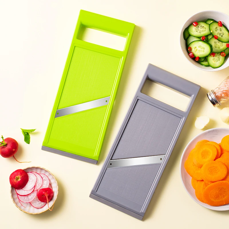 Kitchen Gadgets Vegetable Chopper - Многофункциональная овощерезка со стальным лезвием, мандолина,