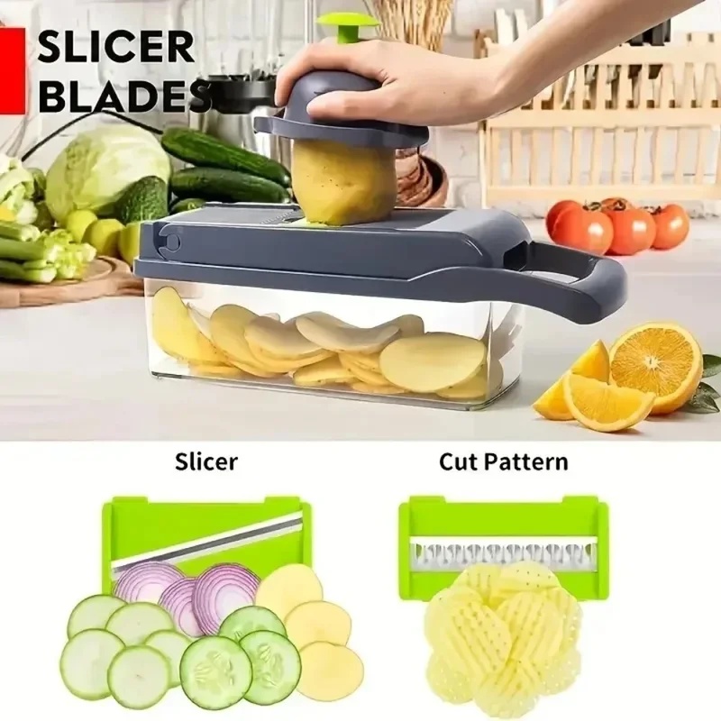 Многофункциональный измельчите – обзор и цена Kitchen Gadgets Vegetable Chopper